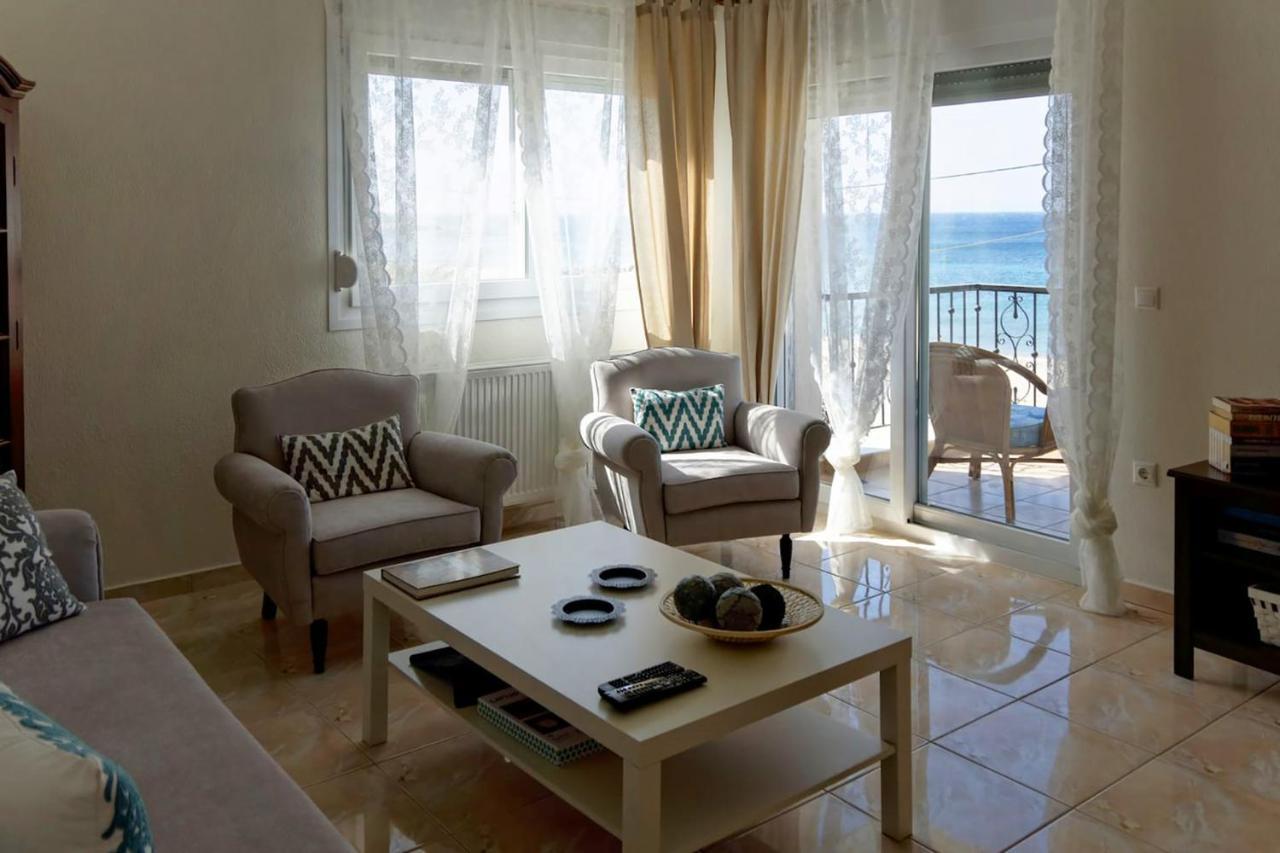 Lemon Beach Front Apartment, Nikiti 외부 사진